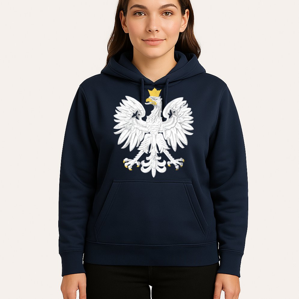 Poland Pride Vintage Eagle Hoodie