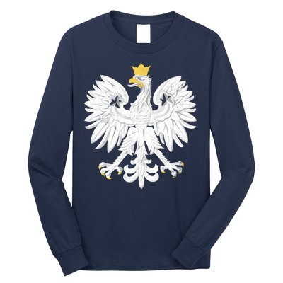 Poland Pride Vintage Eagle Long Sleeve Shirt