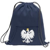 Poland Pride Vintage Eagle Sweatshirt Cinch Pack Bag