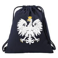 Poland Pride Vintage Eagle Drawstring Bag