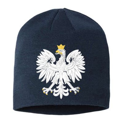 Poland Pride Vintage Eagle Sustainable Beanie