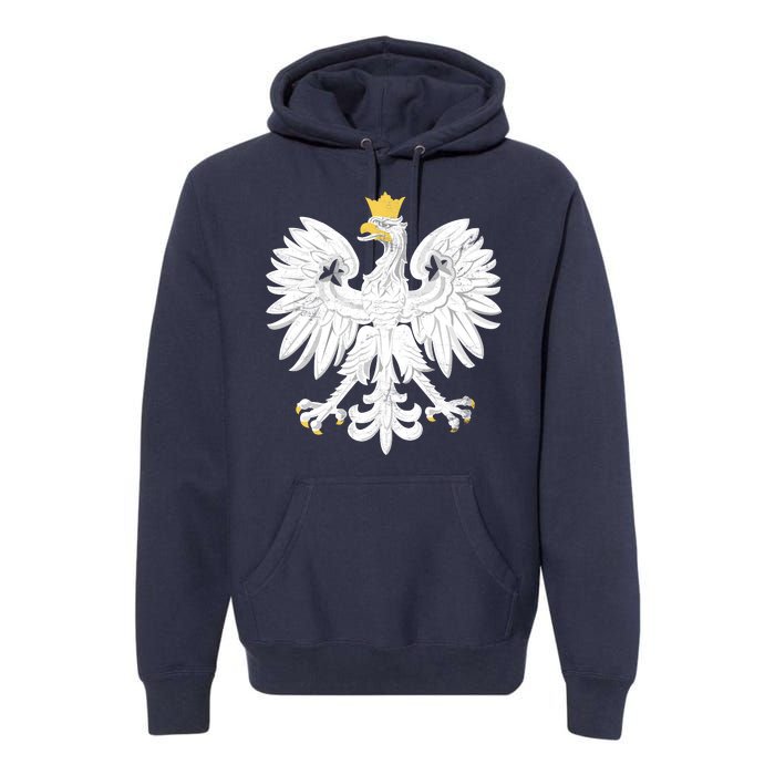 Poland Pride Vintage Eagle Premium Hoodie