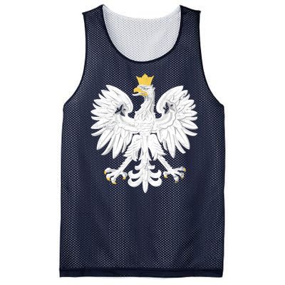 Poland Pride Vintage Eagle Mesh Reversible Basketball Jersey Tank