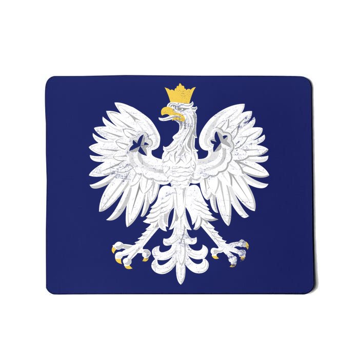 Poland Pride Vintage Eagle Mousepad