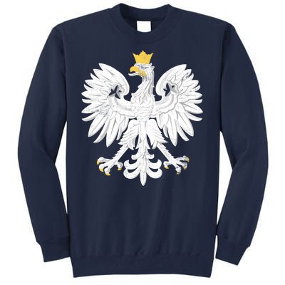 Poland Pride Vintage Eagle Tall Sweatshirt