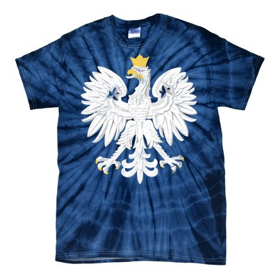 Poland Pride Vintage Eagle Tie-Dye T-Shirt