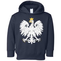 Poland Pride Vintage Eagle Toddler Hoodie