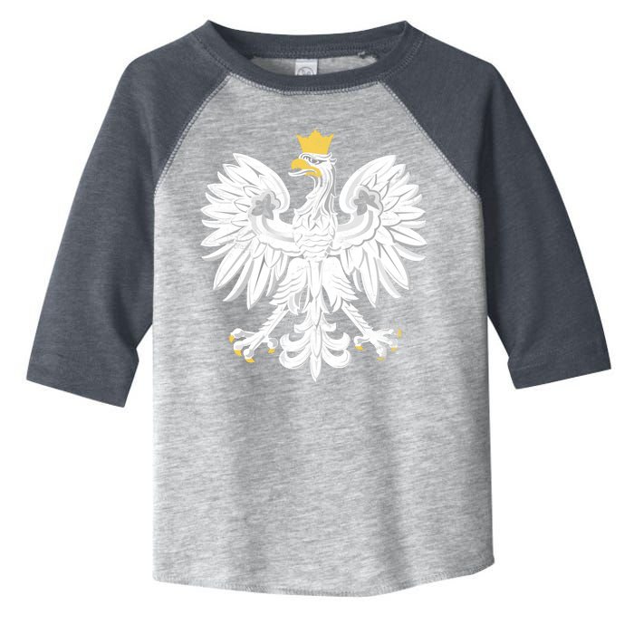 Poland Pride Vintage Eagle Toddler Fine Jersey T-Shirt