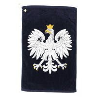 Poland Pride Vintage Eagle Platinum Collection Golf Towel