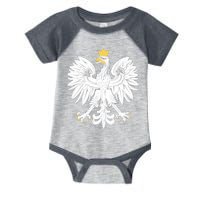 Poland Pride Vintage Eagle Infant Baby Jersey Bodysuit