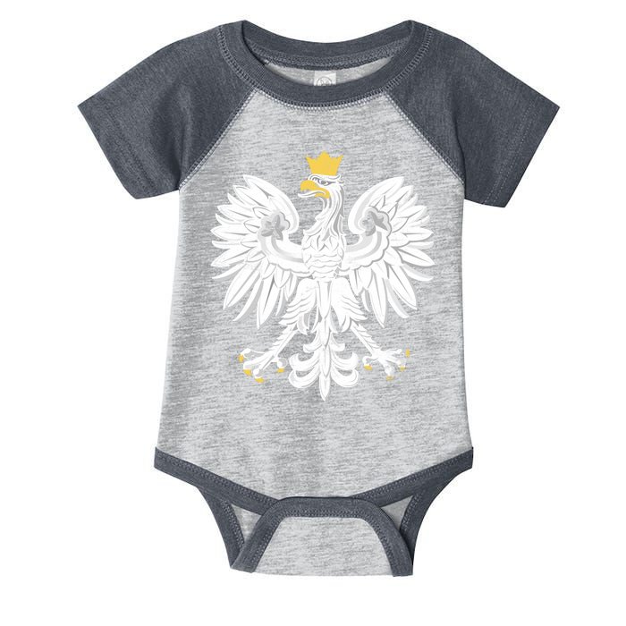 Poland Pride Vintage Eagle Infant Baby Jersey Bodysuit