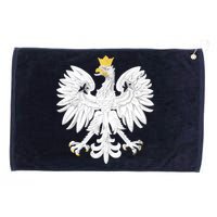 Poland Pride Vintage Eagle Grommeted Golf Towel