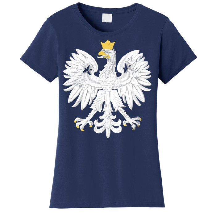 Poland Pride Vintage Eagle Women's T-Shirt