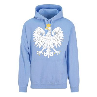 Poland Pride Vintage Eagle Unisex Surf Hoodie