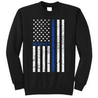 Police American Flag Respect The Blue Sweatshirt
