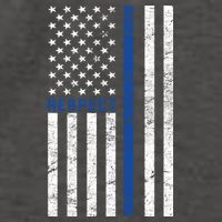 Police American Flag Respect The Blue Vector Backpack