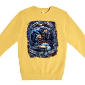 Police Backbone of America Premium Crewneck Sweatshirt