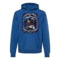 Police Backbone of America Premium Hoodie