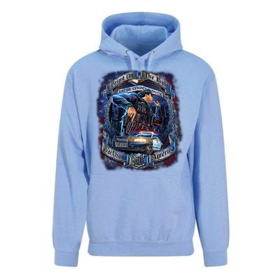 Police Backbone of America Unisex Surf Hoodie