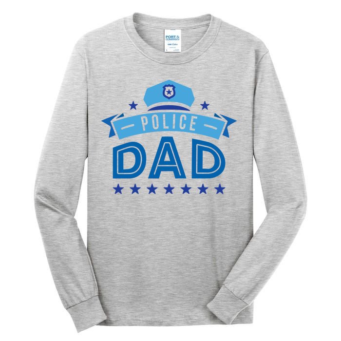 Police Dad Tall Long Sleeve T-Shirt