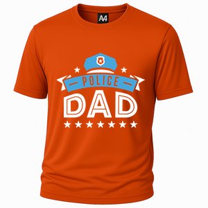 Police Dad Cooling Performance Crew T-Shirt