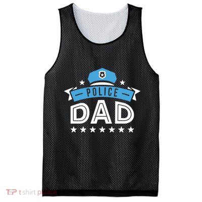 Police Dad Mesh Reversible Basketball Jersey Tank