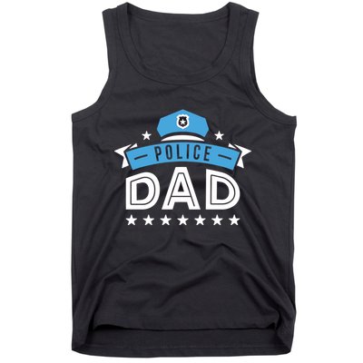 Police Dad Tank Top