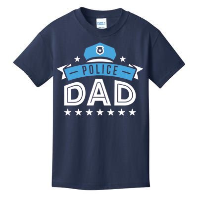 Police Dad Kids T-Shirt