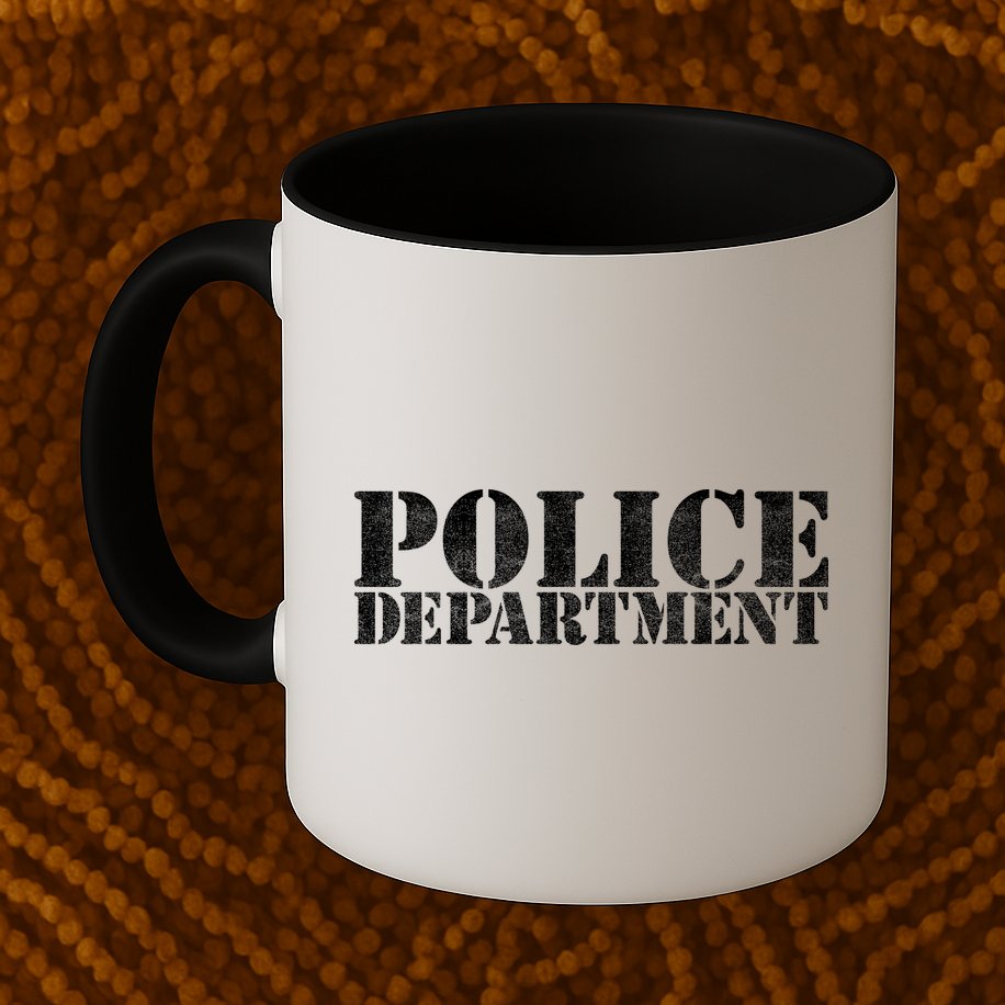 Police Department Logo Mug