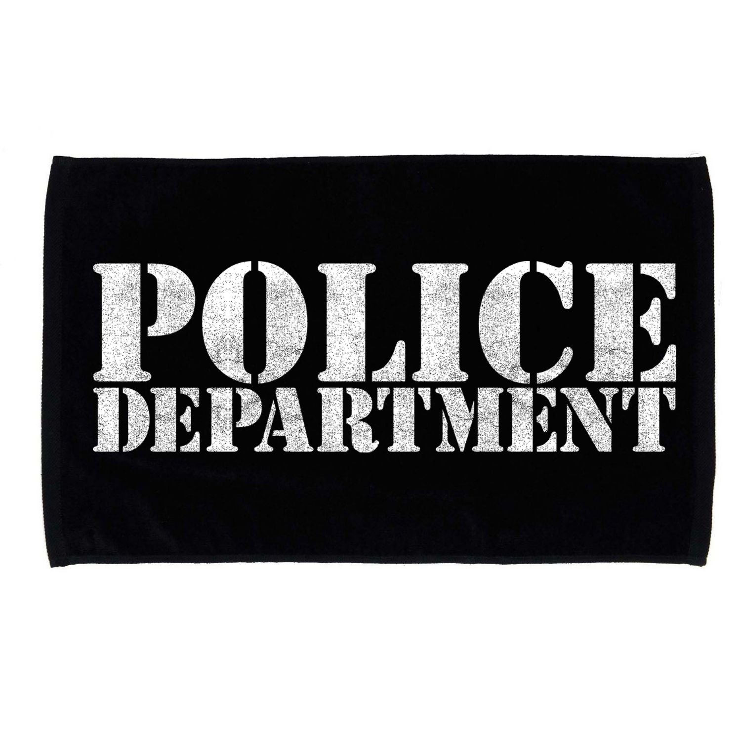 Police Department Logo Microfiber Hand Towel