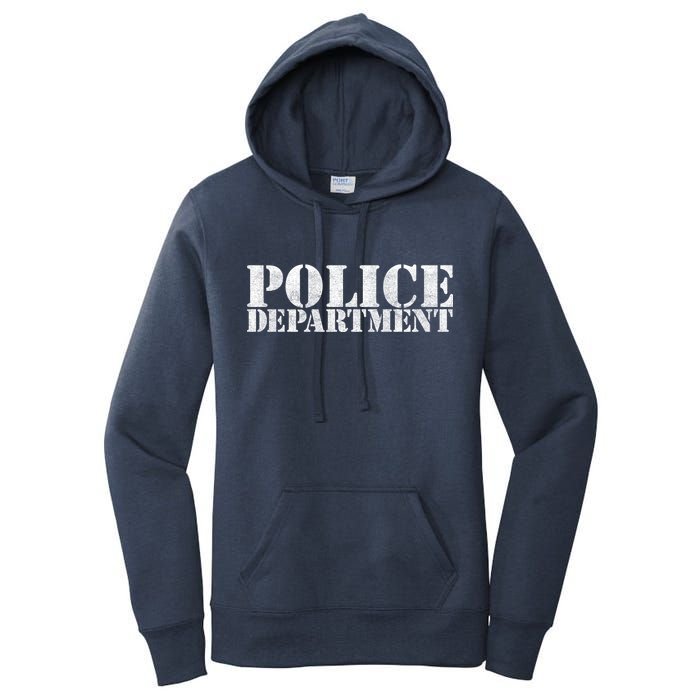 Police Department Logo Women's Pullover Hoodie