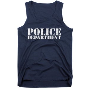 Police Department Logo Tank Top