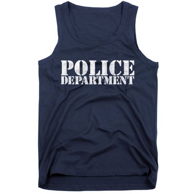 Police Department Logo Tank Top