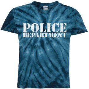 Police Department Logo Kids Tie-Dye T-Shirt