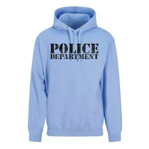 Police Department Logo Unisex Surf Hoodie