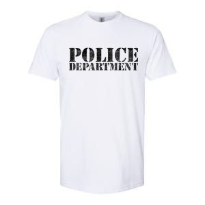 Police Department Logo Softstyle CVC T-Shirt