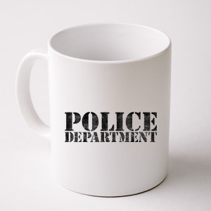 Police Department Logo Coffee Mug