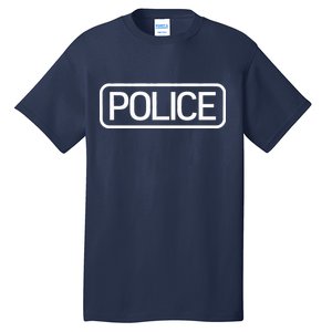 Police Distressed Logo Tall T-Shirt