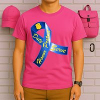 Police Duty Honor Protect Serve Ribbon T-Shirt