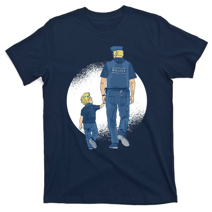 Police Father T-Shirt