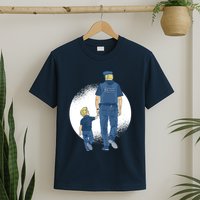 Police Father T-Shirt