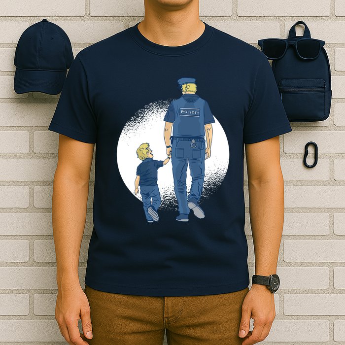 Police Father T-Shirt