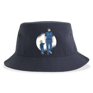 Police Father Sustainable Bucket Hat