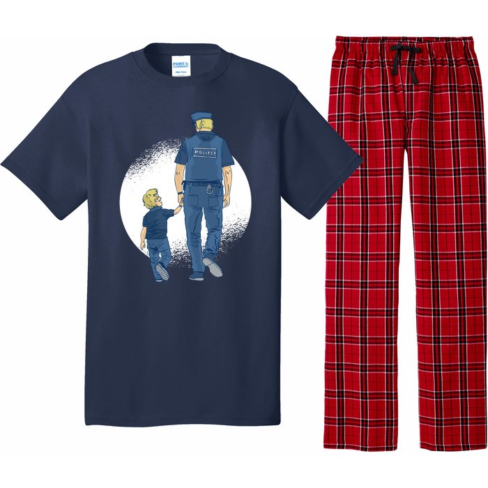 Police Father Pajama Set