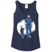 Police Father Ladies Essential Tank