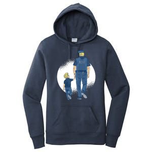 Police Father Women's Pullover Hoodie