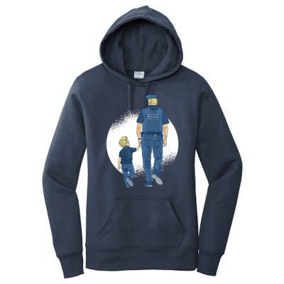 Police Father Women's Pullover Hoodie