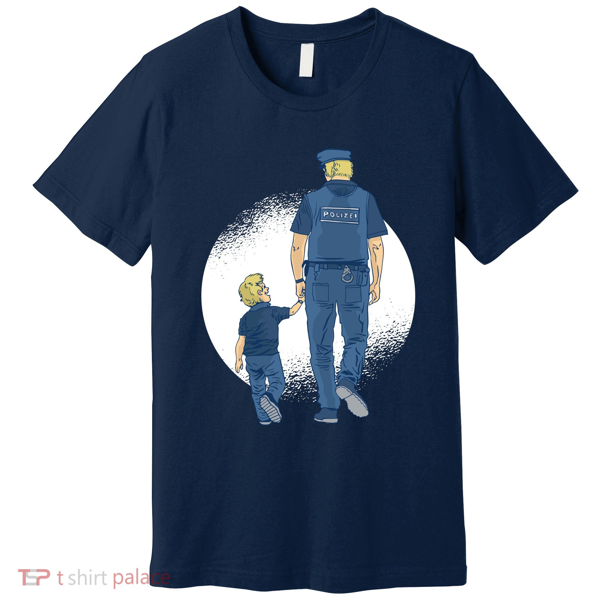 Police Father Premium T-Shirt