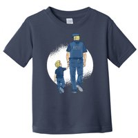 Police Father Toddler T-Shirt