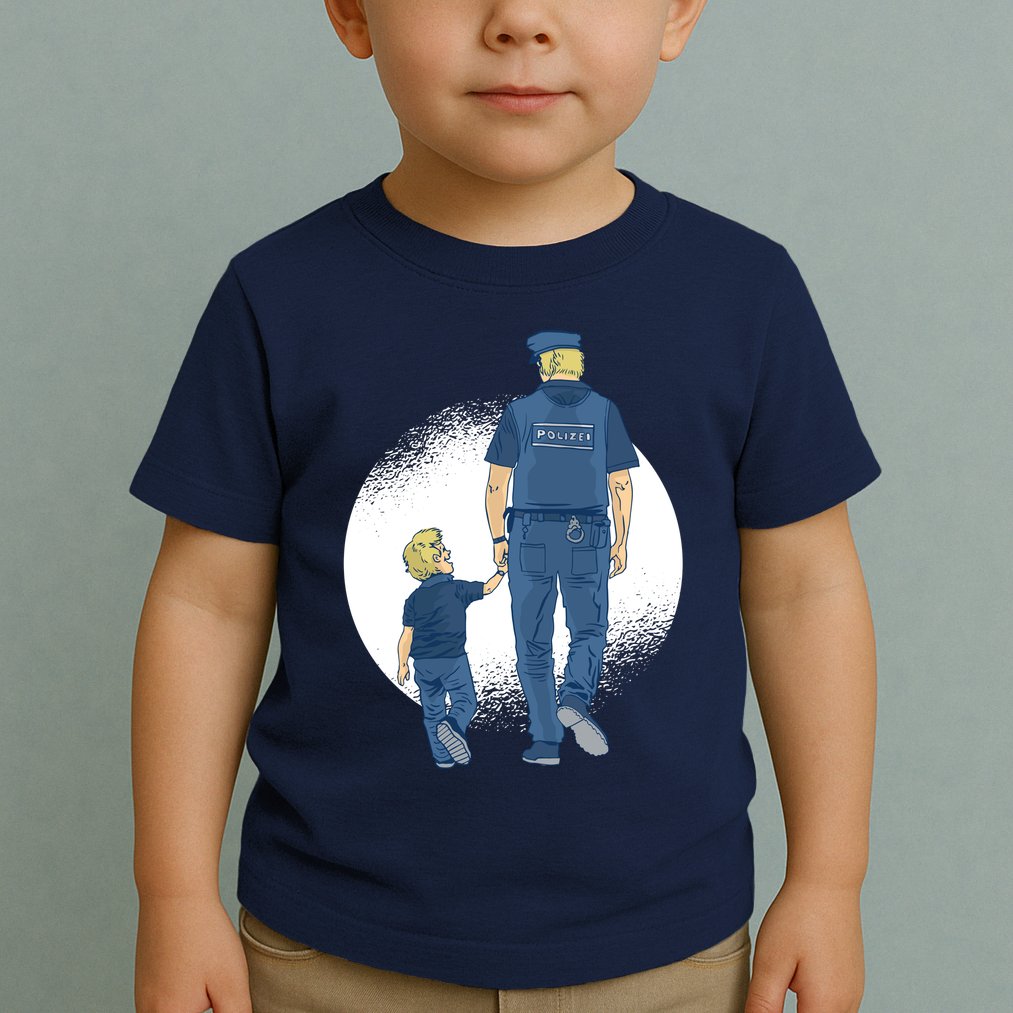 Police Father Toddler T-Shirt